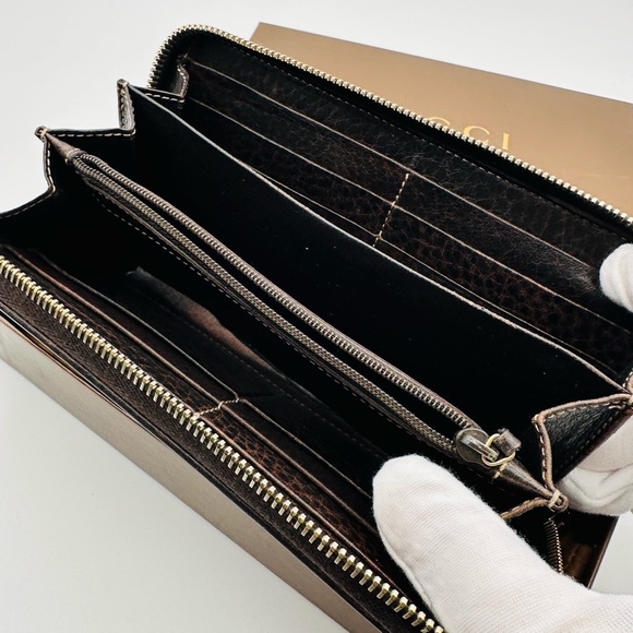 Gucci Beige and Dark Brown Wallet - Picture 10 of 10